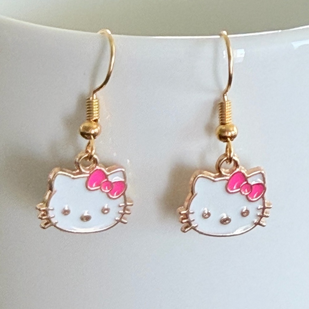 3/$30 Bundle • Cute Hello Kitty Earrings • Kawaii Fun Jewelry